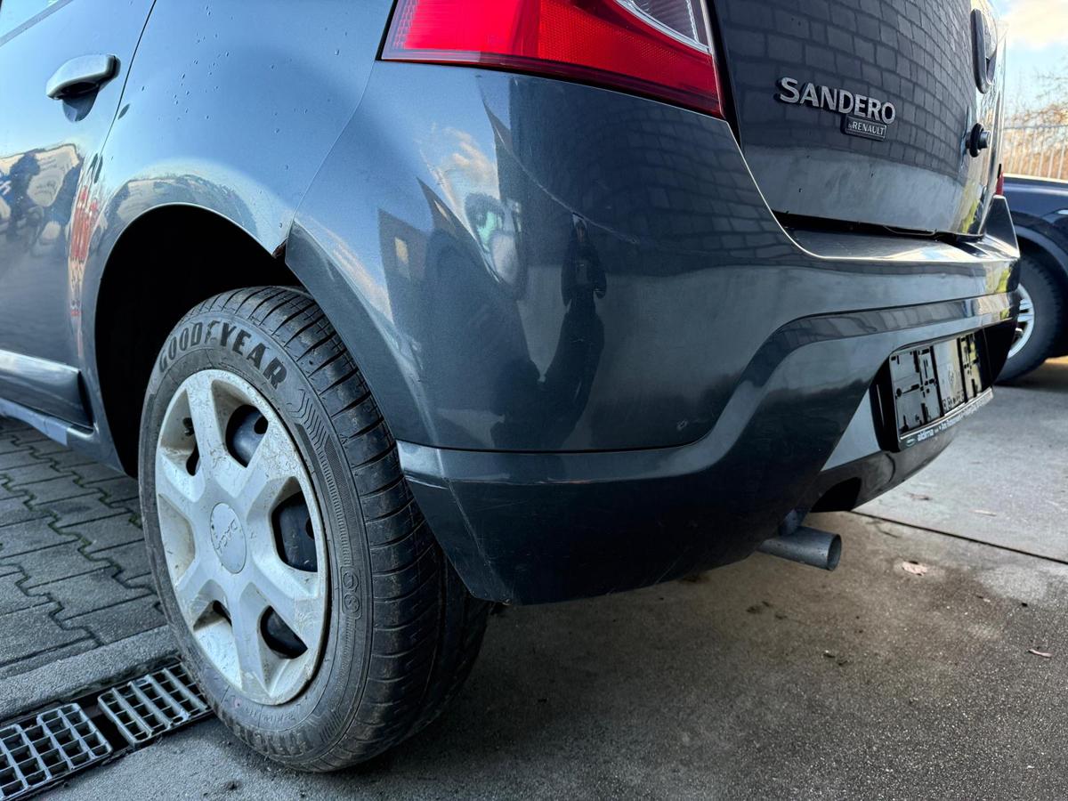 Dacia Sandero SD original Sto&szlig;stange Sto&szlig;f&auml;nger hinten KNA Kometengrau BJ10